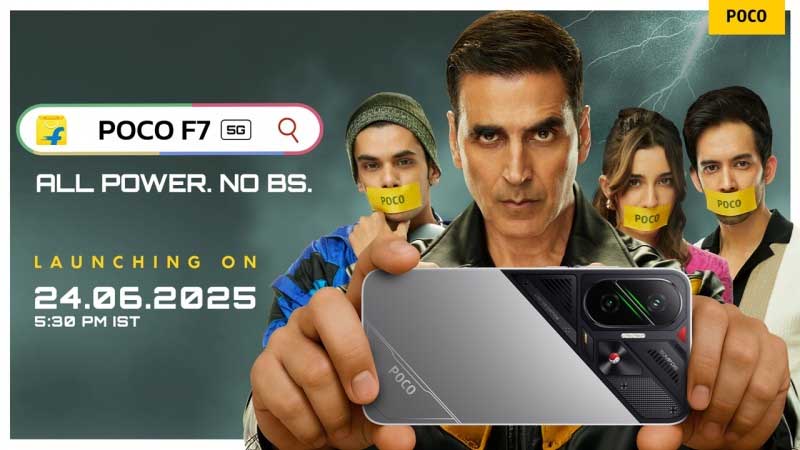 POCOF7 Launch in india 24 june: