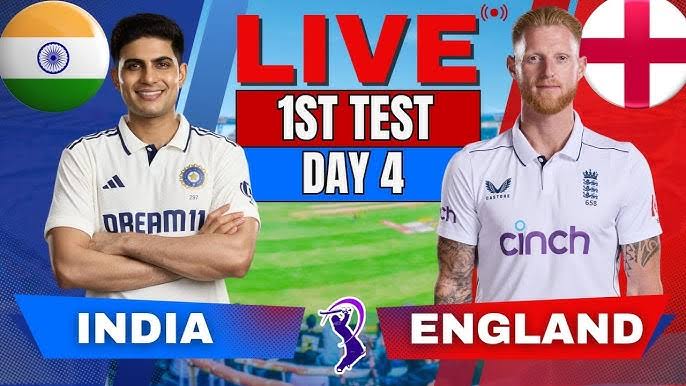 India vs England LIVE Score 4th Test Day 4: Gill’s Captaincy Soars Past Kohli’s Benchmark