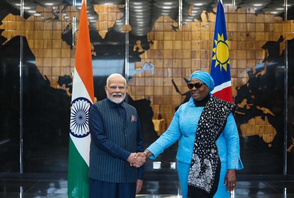 India Namibia defence and health collaboration