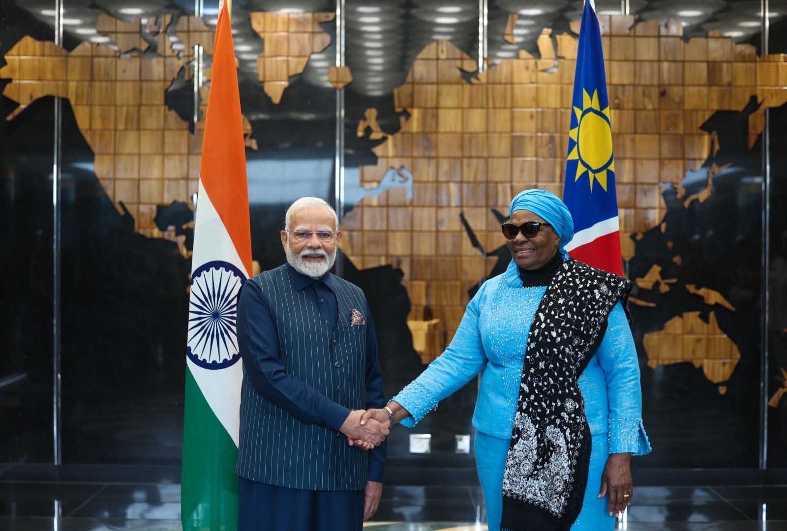 India Namibia defence and health collaboration