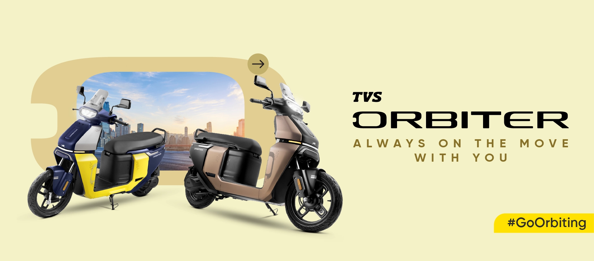 TVS Orbiter Electric Scooter