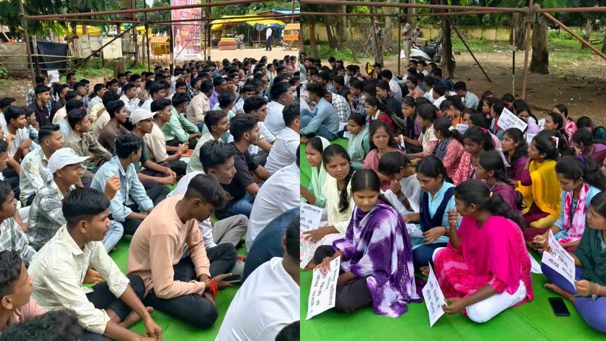 SC Hostel Quota Protest in Gorakhpur गोरखपुर में दलित छात्रों का गुस्सा: छात्रावास कोटे में कटौती के खिलाफ सड़कों पर आवाज़