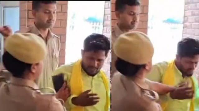 Ghazipur Viral Video गाज़ीपुर में गूँजी थप्पड़ की गूँज: महिला कांस्टेबल और SBSP कार्यकर्ता का वीडियो वायरल
