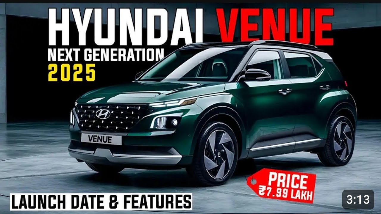 New Hyundai Venue to Feature Bigger Displays, Level 2 ADAS, and Stronger Body Structure