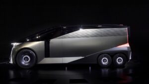 Lexus LS Concept: Six-Wheeled Luxury Redefined