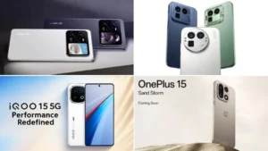नवंबर 2025 में भारत में आ रहे हैं OnePlus 15, Realme GT 8 Pro, iQOO 15 और Lava Agni 4 जैसे जबरदस्त स्मार्टफोन धमाका!