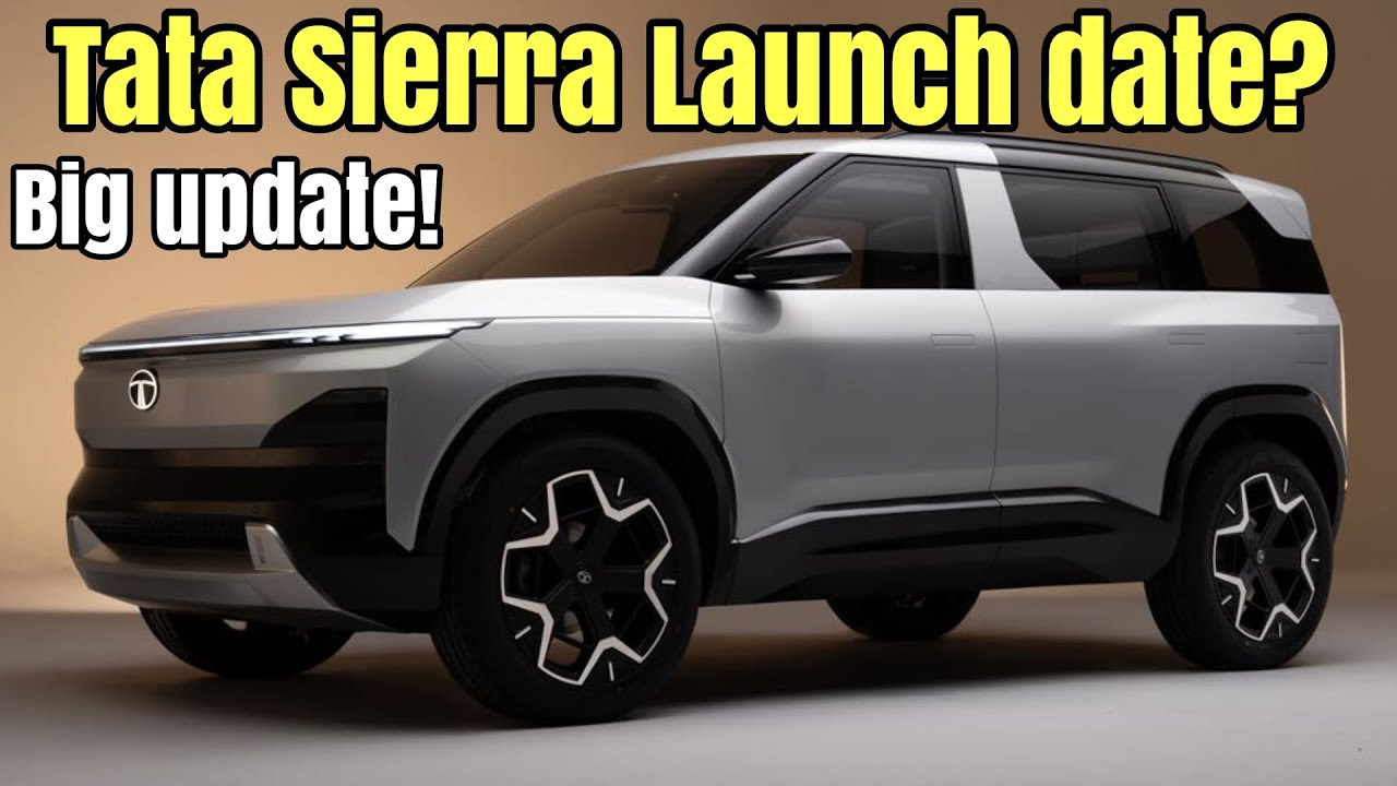 Tata Sierra 2025 शानदार 5 रंगों में धमाकेदार कमबैक, 25 नवंबर को होगी लॉन्च!