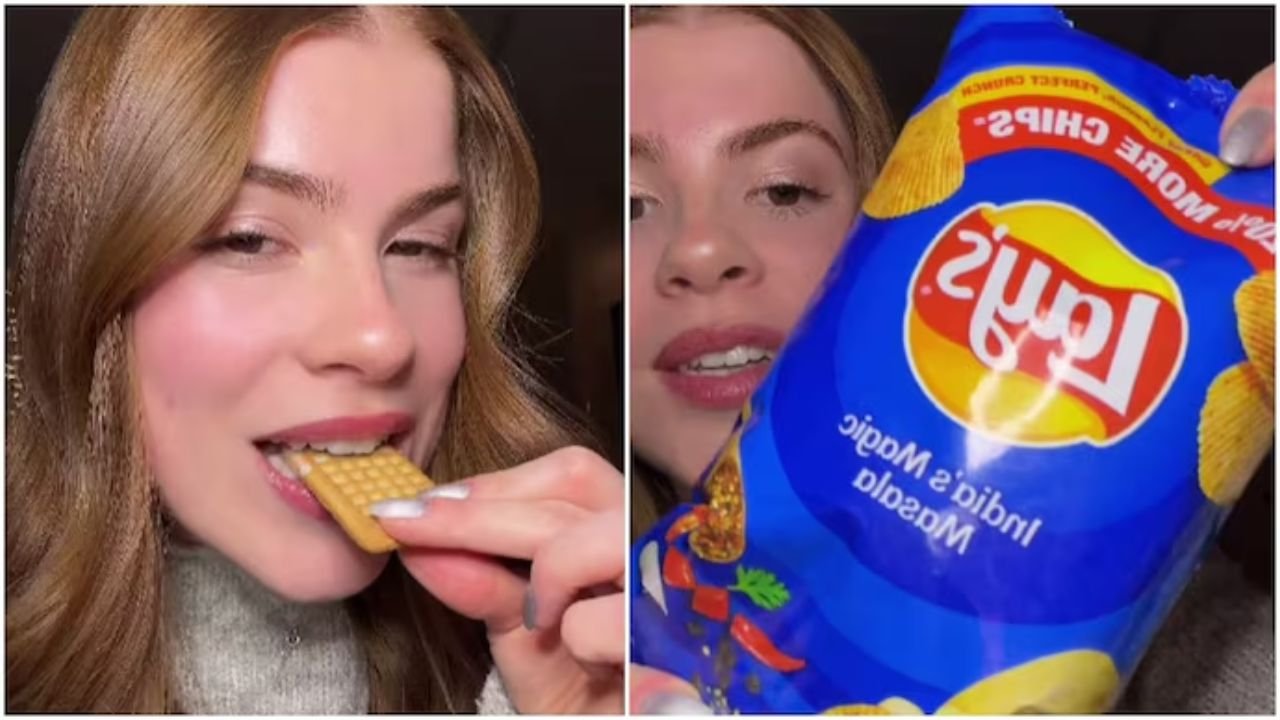 US Woman Tastes Indian Snacks for the First Time, Her Honest Ratings Go Viral